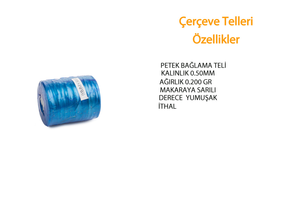 PETEK BAĞLAMA TELİ (200GR-YUMUŞAK)